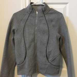 Lululemon Grey Zip Sweater